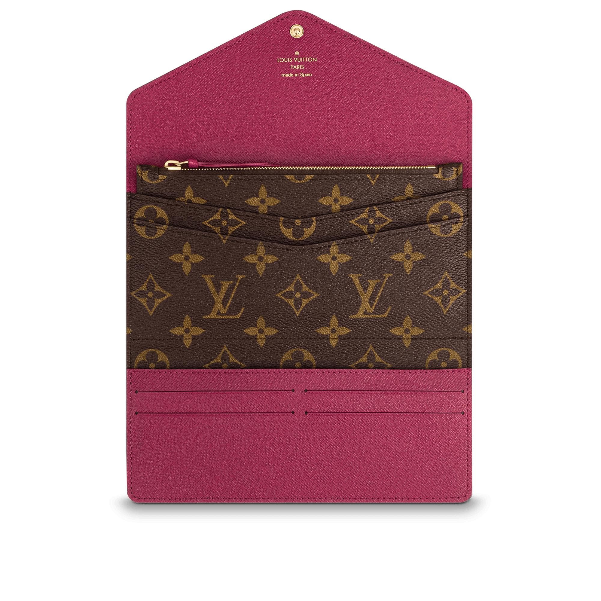 Josephine Wallet Monogram Canvas Small Leather Goods LOUIS VUITTON